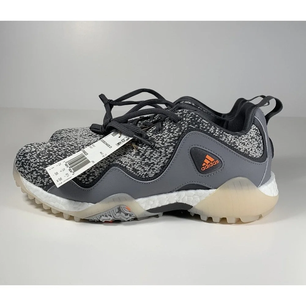 ADIDAS CodeChaos 21 Primeblue Golf Shoes Gray Women's Size 9.5 *NEW* FX6625 $150